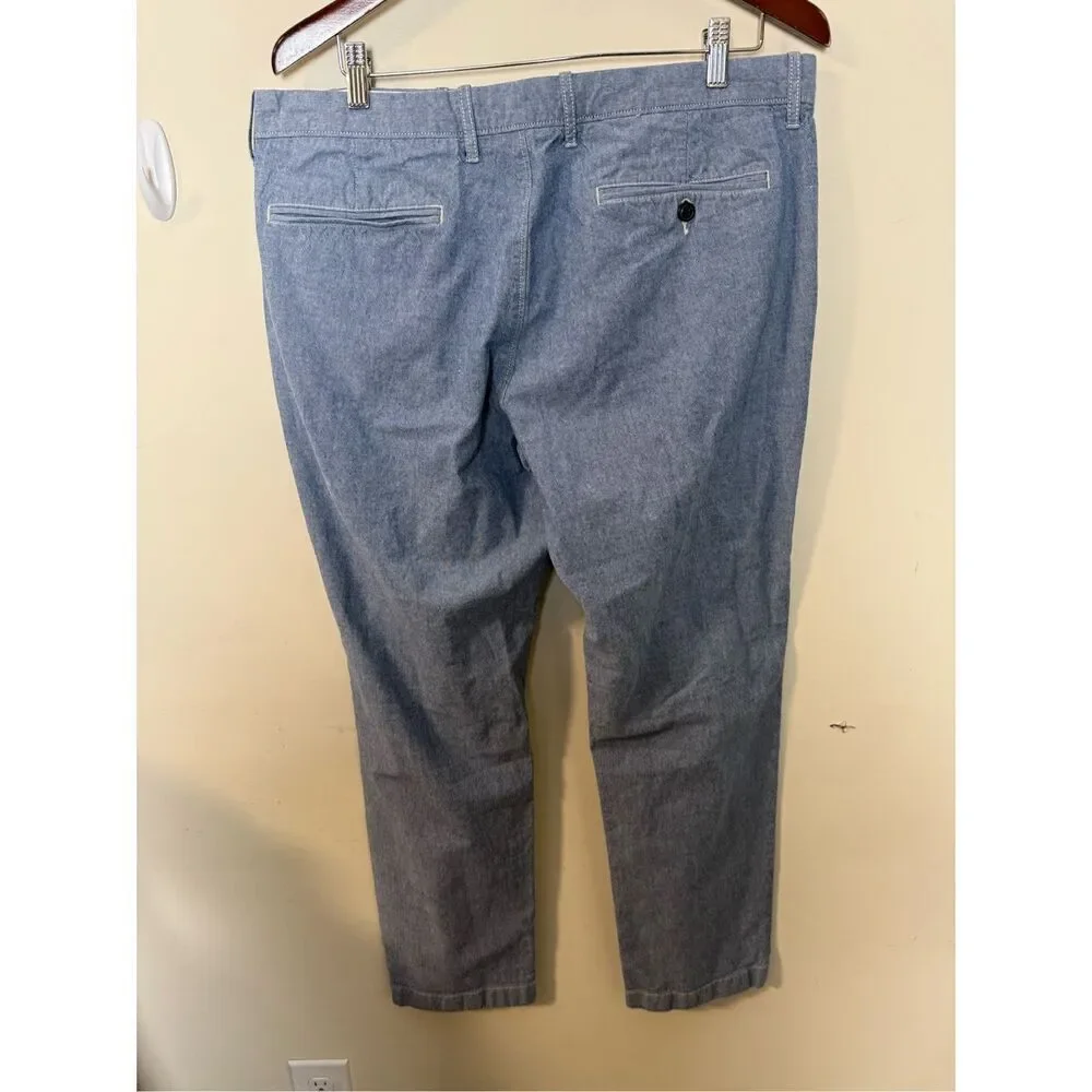 J. Crew L0719 770™ Straight-fit chino pant in stretch Blue 35x32 770 Straight